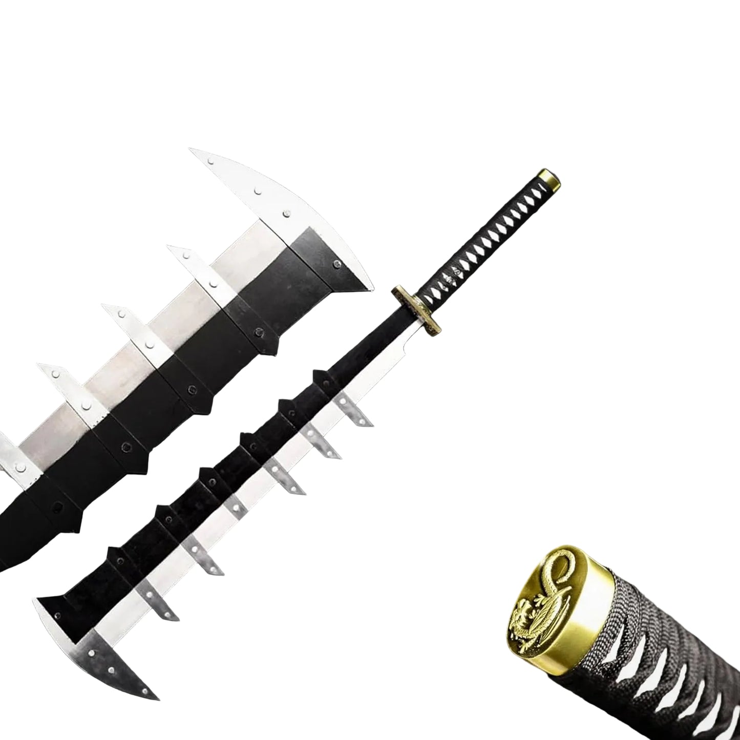 Renji Abarai's Zanpakuto Sword from Bleach (Metal)