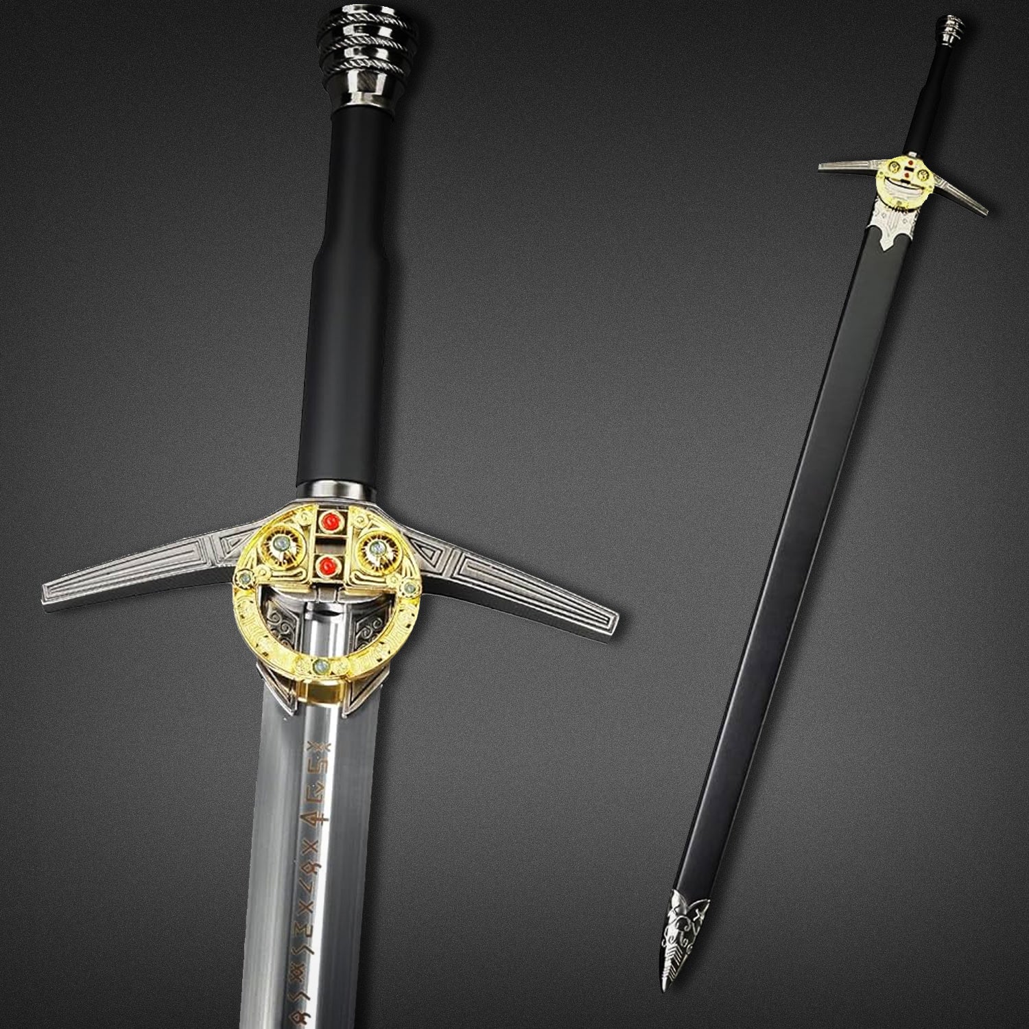 Witcher Killer Blade Fantasy Sword from The Witcher (Metal)