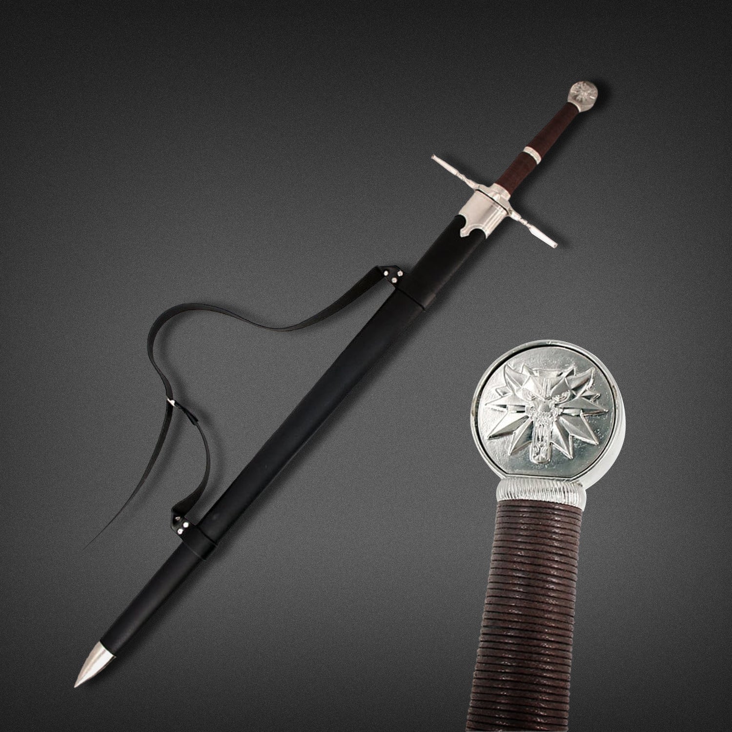 Silver Warrior Destroyer Sword from (Metal)