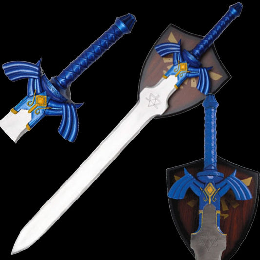 Battle-Ready Link Twilight Princess Master Sword - The Legend of Zelda display image