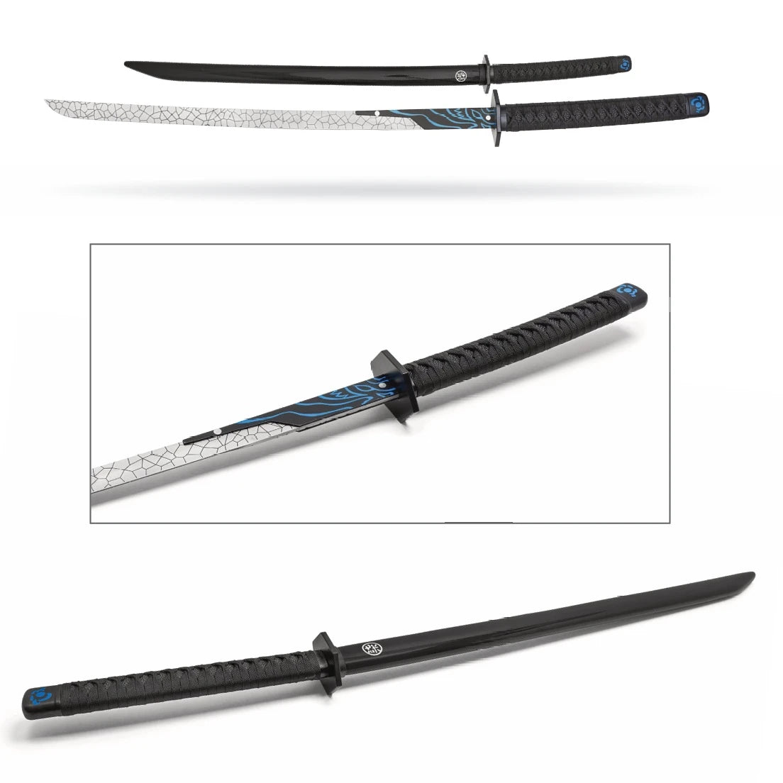 The Thousand Demon Daggers Katana - Scissor Seven (Metal)