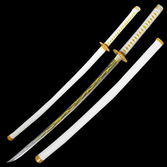 Battle-Ready Zenitsu's Katana - Demon Slayer (Sharp)