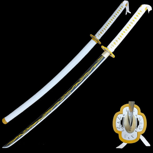 Battle-Ready Zenitsu's Katana - Demon Slayer display image