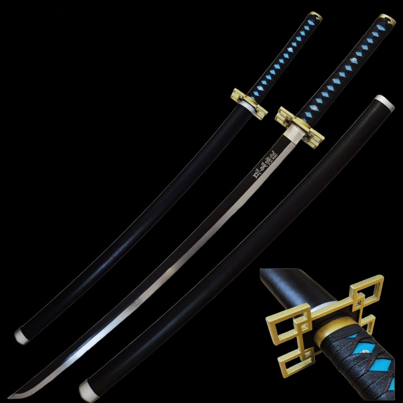 Battle-Ready Muichiro Tokito Nichirin Katana - Demon Slayer (Sharp)