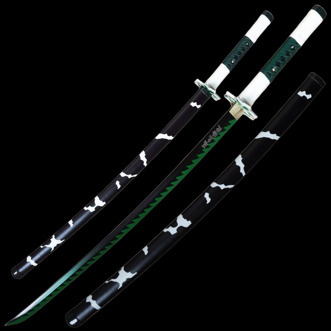 Battle-Ready Sanemi Shinazugawa Nichirin Katana - Demon Slayer (Sharp)