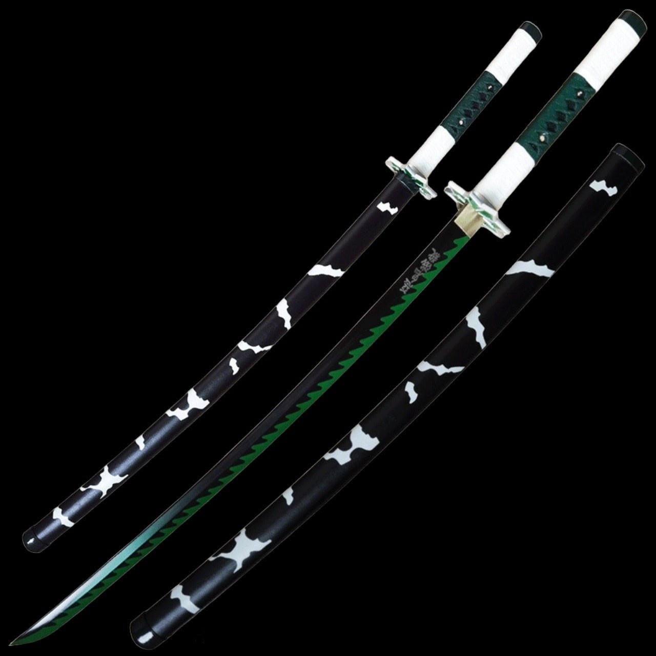 Battle-Ready Sanemi Shinazugawa Nichirin Katana - Demon Slayer (Sharp)