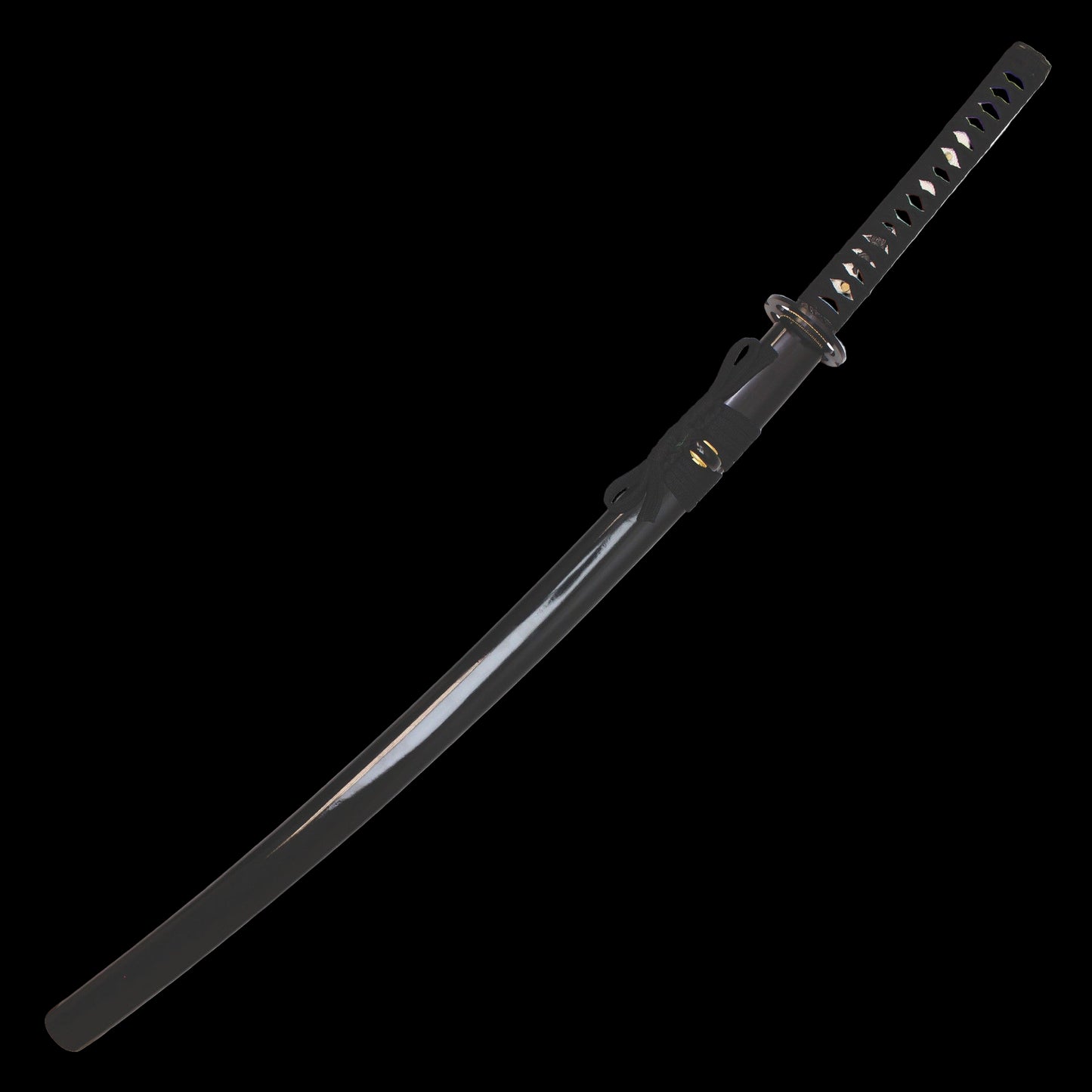 Green Katana with sheath
