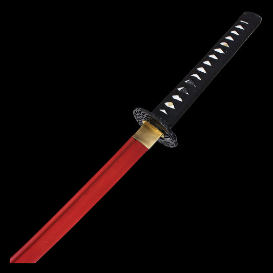 Red Damascus Katana