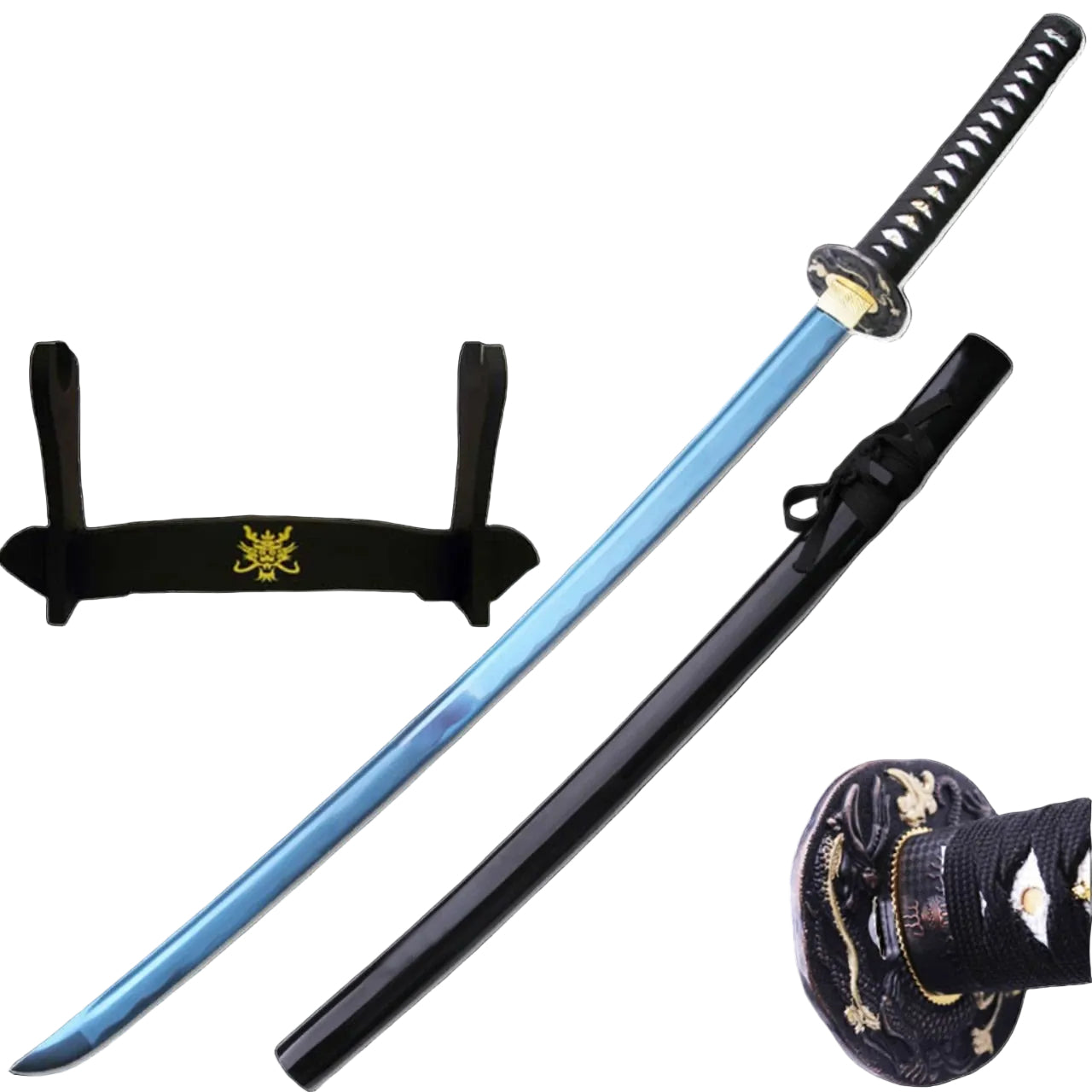 Battle-Ready Sapphire Storm Sword display image