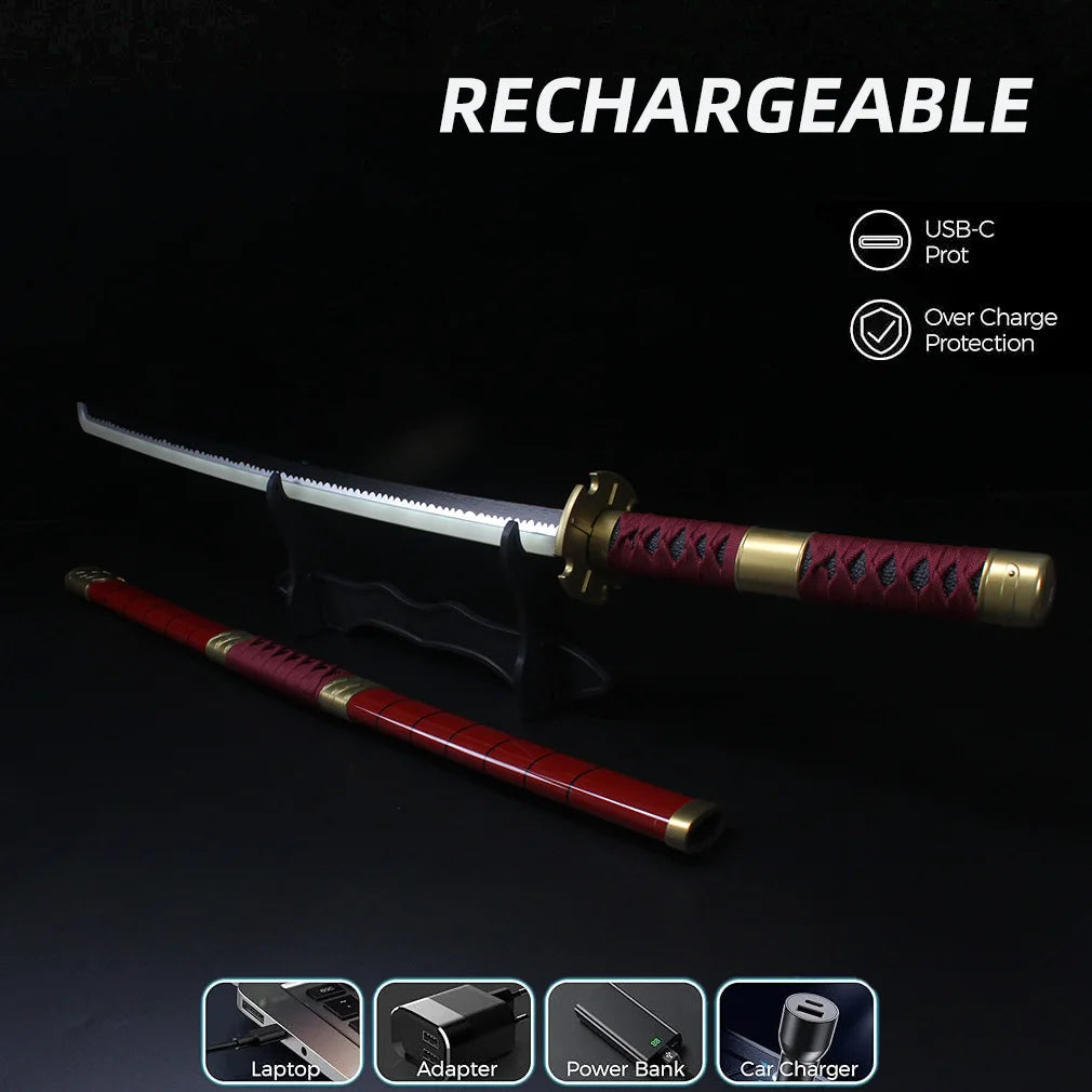 Sandai Kitetsu Katana - One Piece (LED)