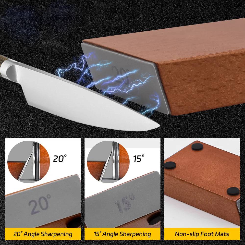 Rolling Katana & Sword Sharpener with Magnetic Base