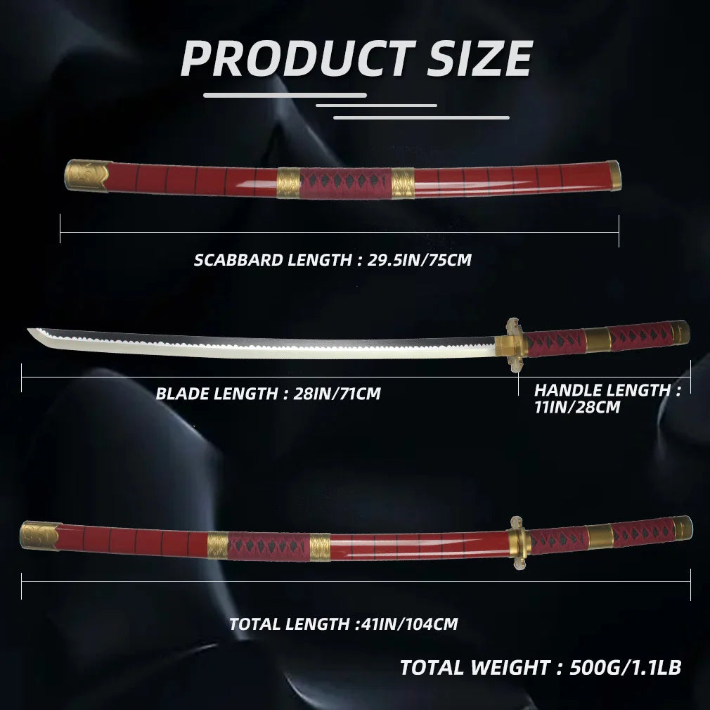 Sandai Kitetsu Katana - One Piece (LED)