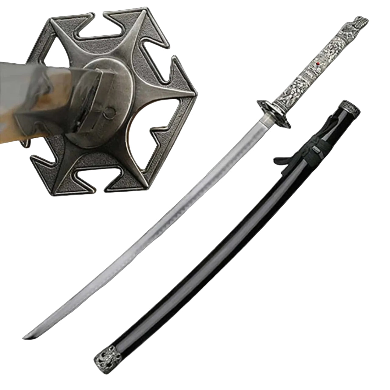Battle-Ready Highlander Dragon Katana display image
