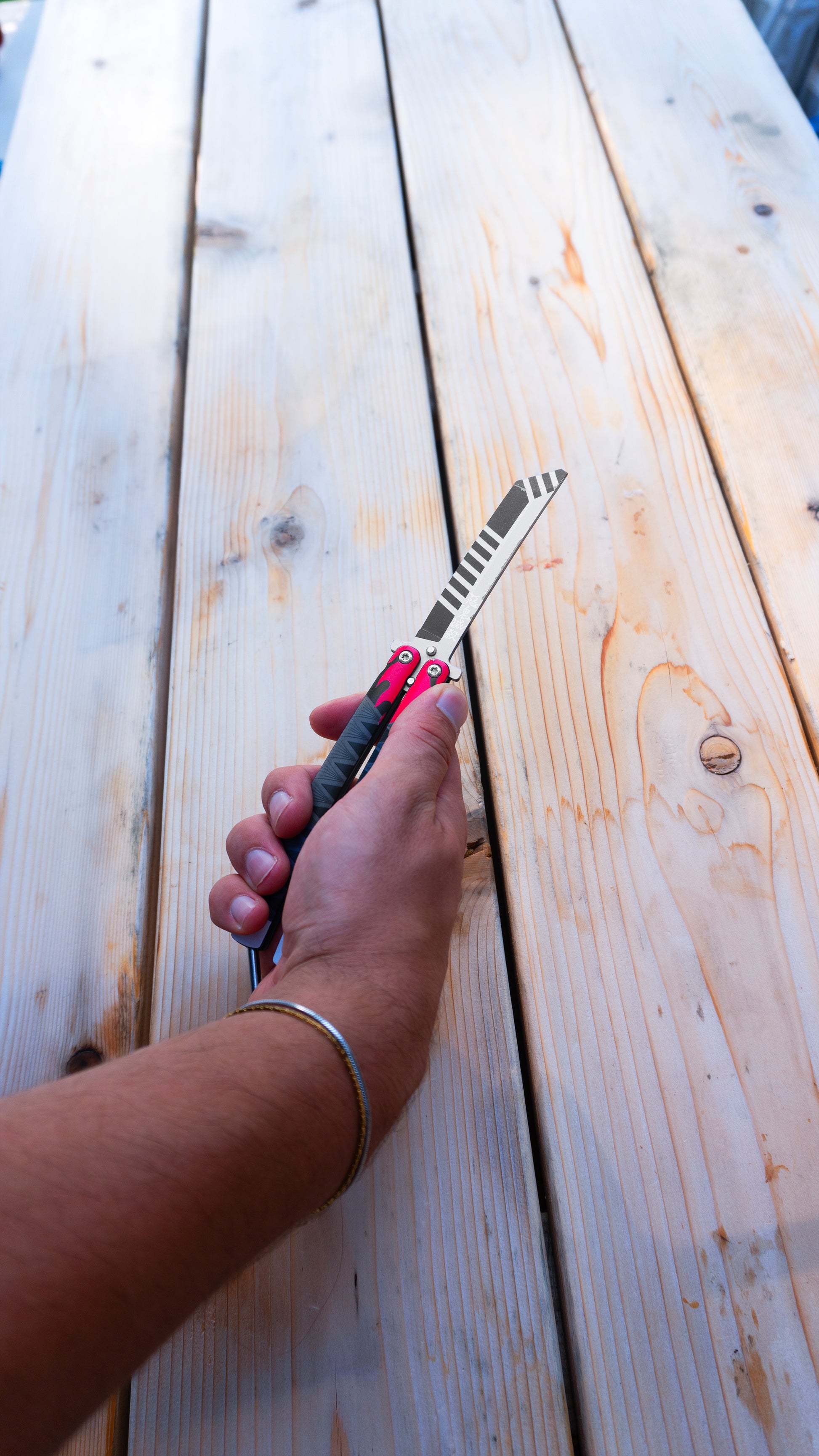 Tanjiro's new Nichirin Butterfly Knife 1