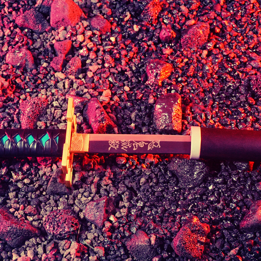 Muichiro Tokito Katana - Demon Slayer (Metal)