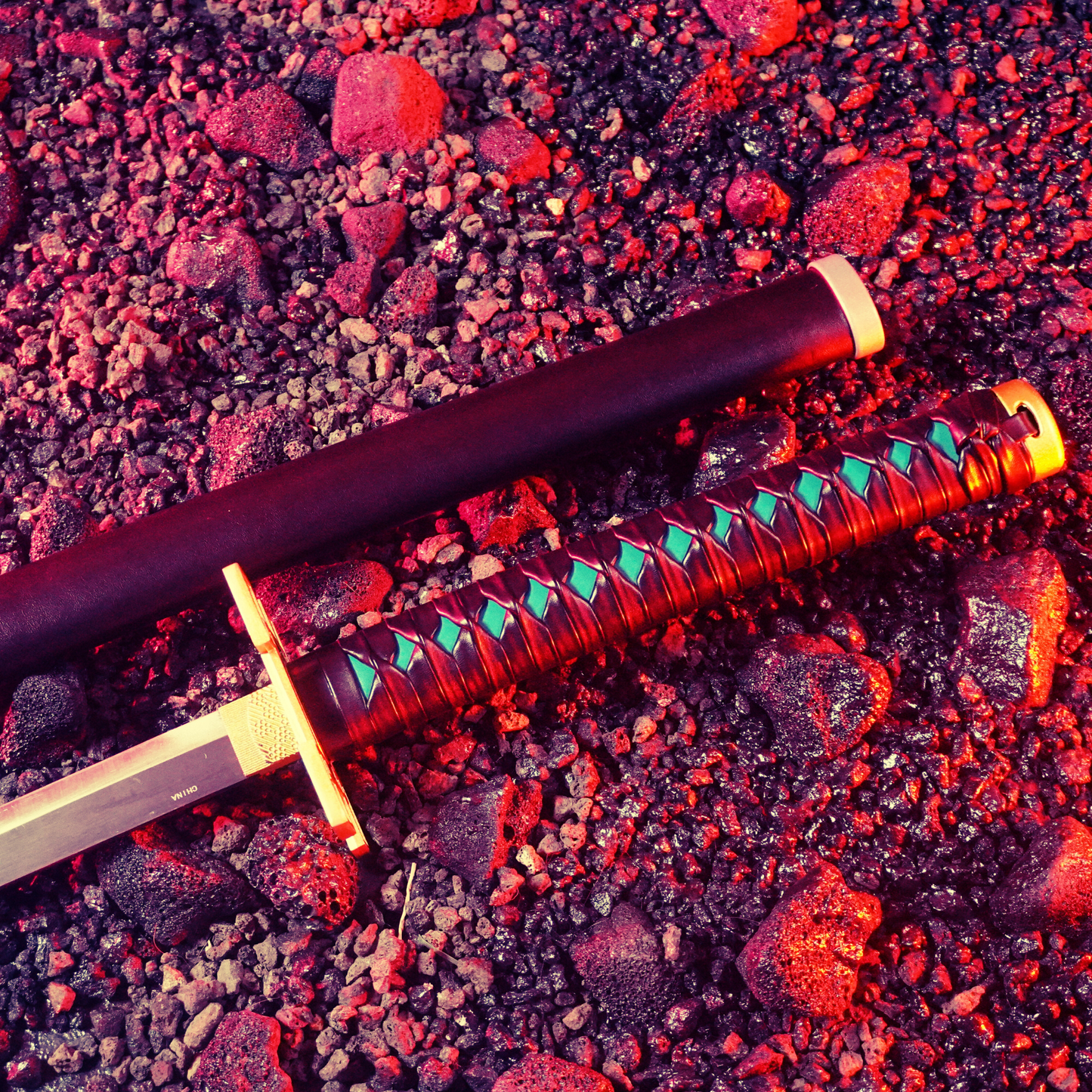 Muichiro Tokito Katana - Demon Slayer (Metal)