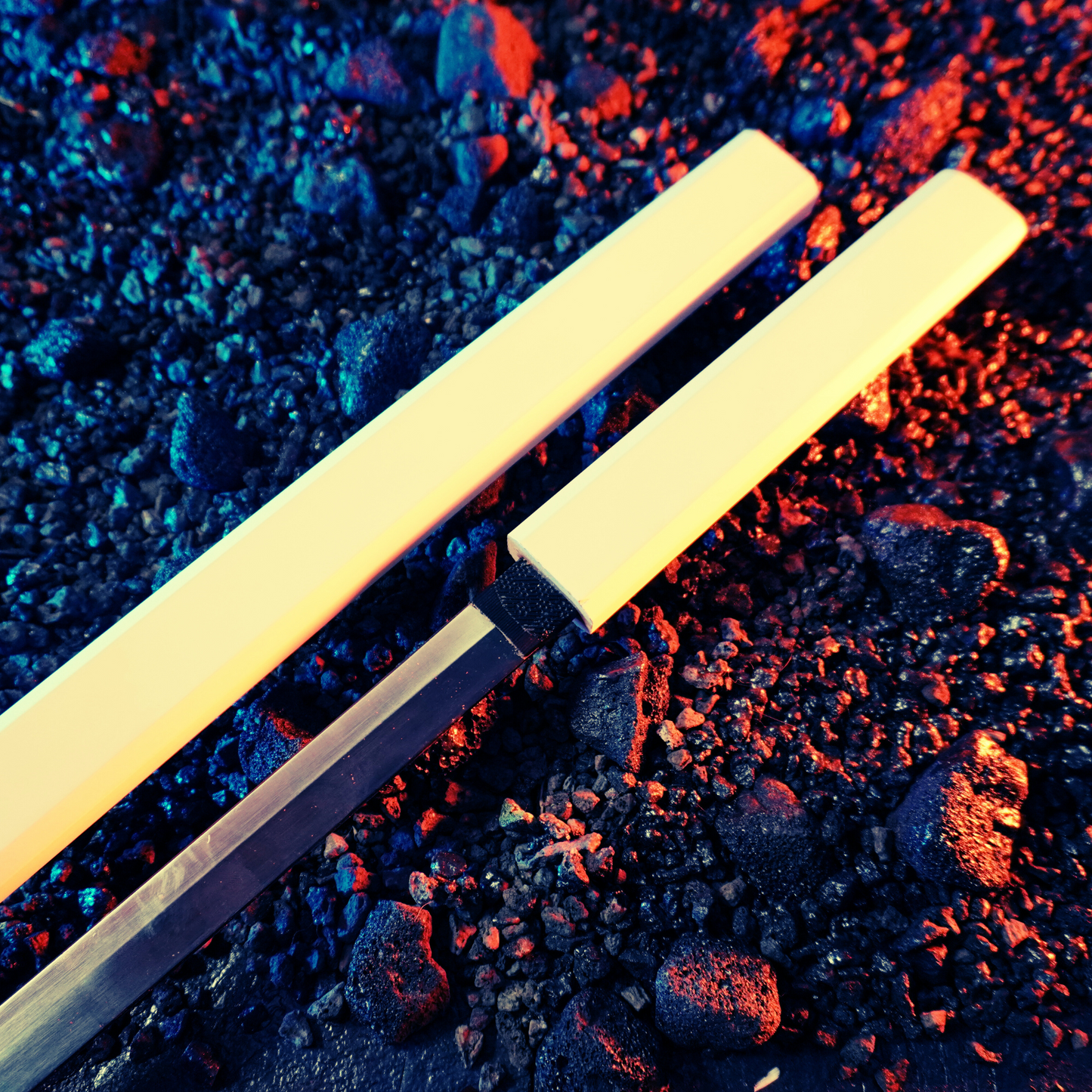 Sasuke's Grass Cutter Sword White