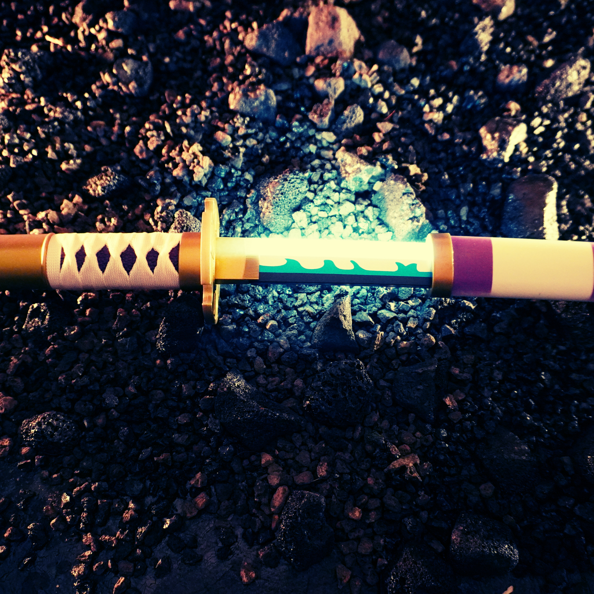 Nidai Kitetsu Katana LED