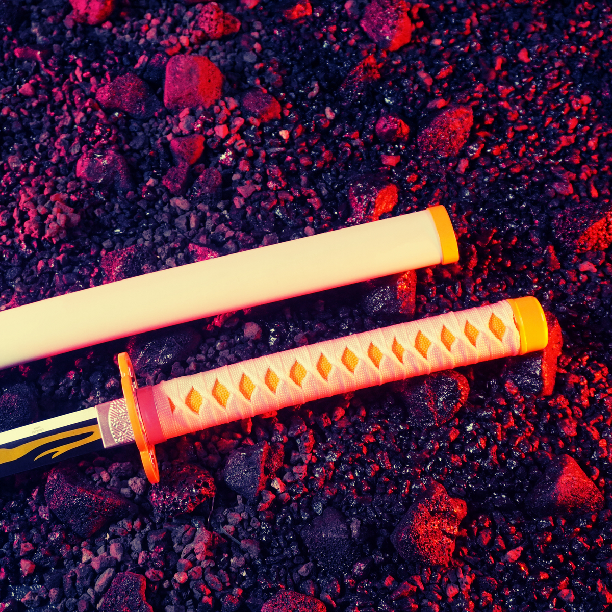 Agatsuma Zenitsu Katana | Demon Slayer (Metal) – Sword Slice