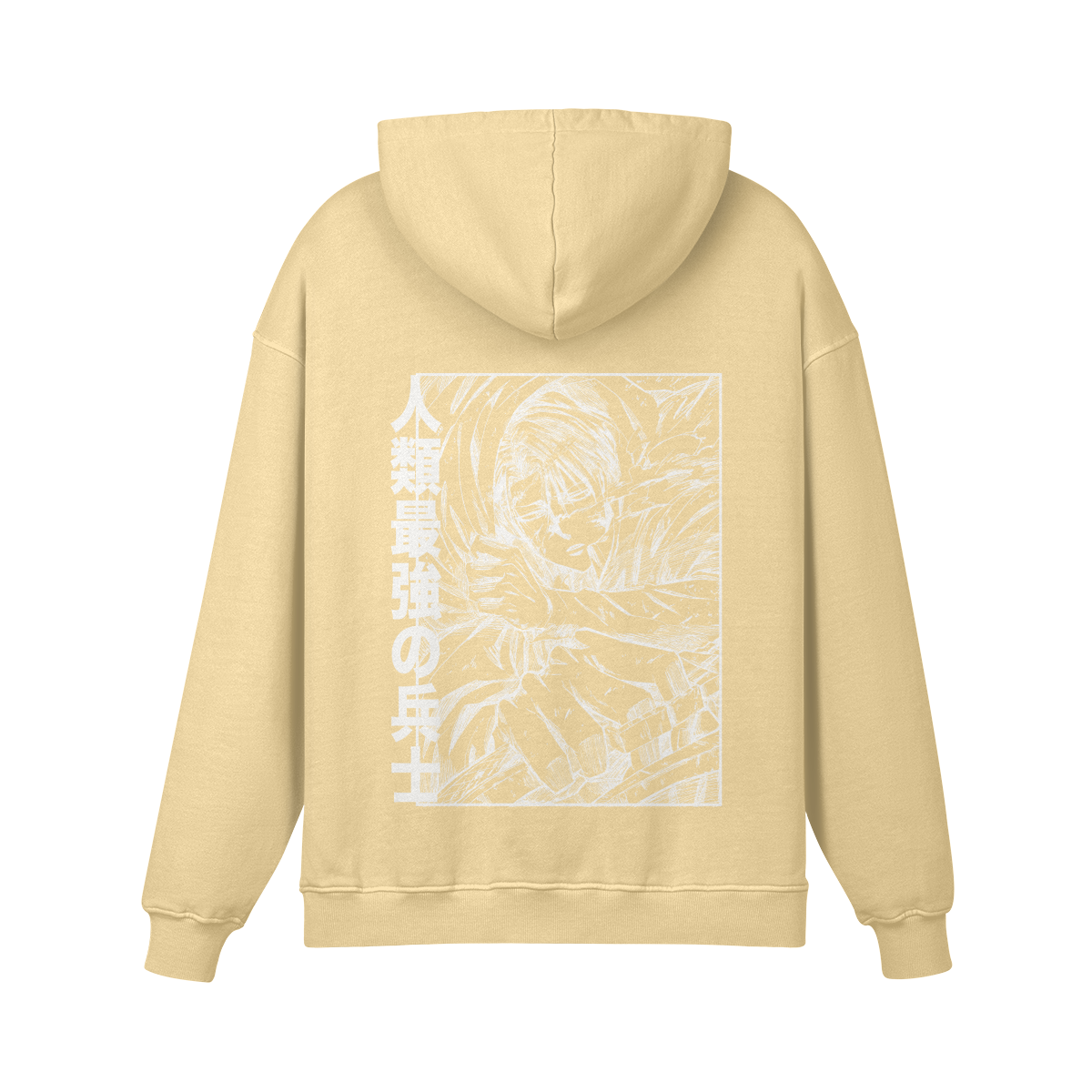 Levi Ackerman Stone Wash Hoodie - Attack on Titan