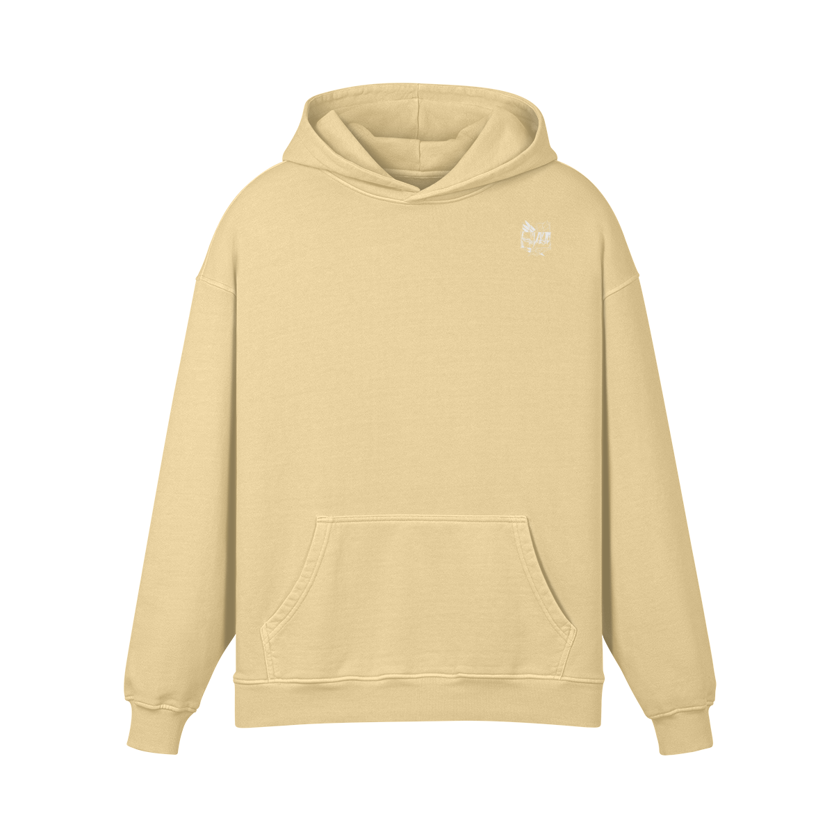 Levi Ackerman Minimalist Stone Wash Hoodie - Attack on Titan