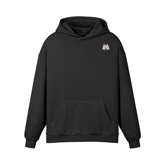 Tanjiro Kamado Minimalist Stone Wash Hoodie - Demon Slayer