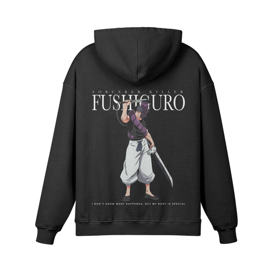 Toji Fushiguro Sorcerer Killer Stone Wash Hoodie - Jujutsu Kaisen