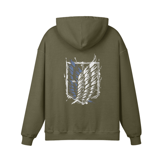 Scout Regiment Stone Wash Hoodie - Attack on Titan