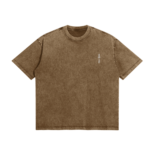 Thorfinn Minimalist Stone Wash T-Shirt - Vinland Saga