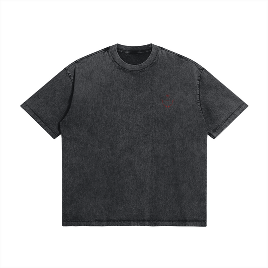 The King of Curses Sukuna Stone Wash T-Shirt - Jujutsu Kaisen