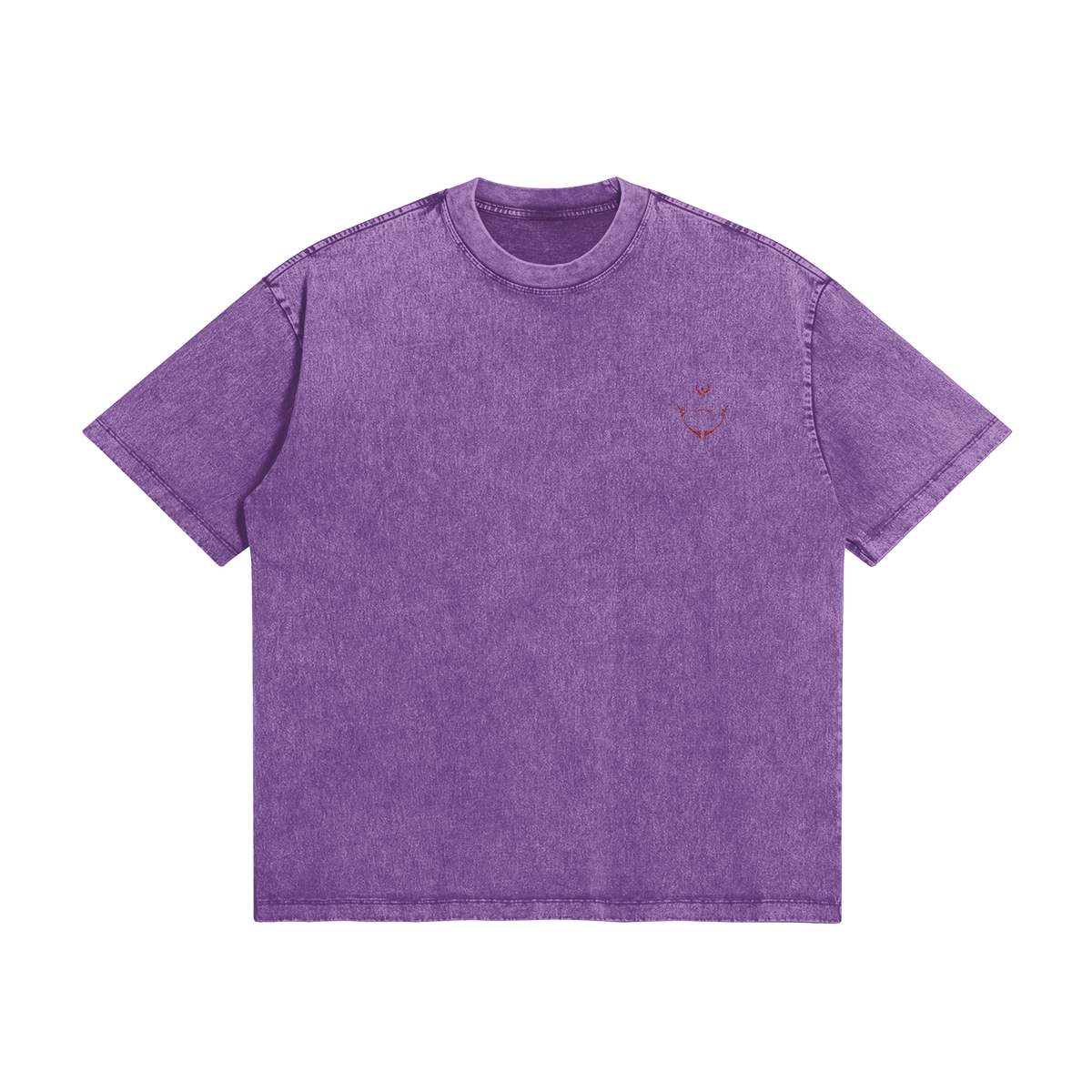 Sukuna Minimalist Stone Wash T-Shirt - Jujutsu Kaisen