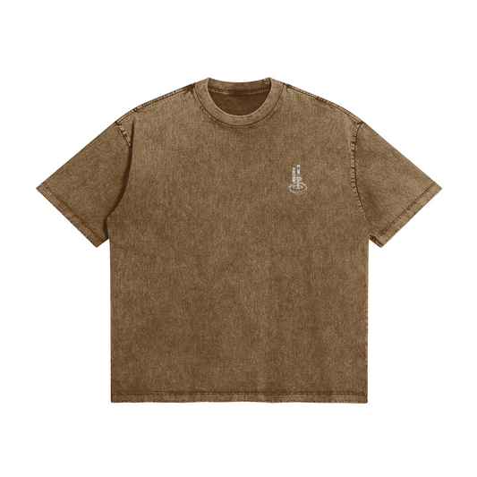 Sanemi Shinazugawa Minimalist Stone Wash T-Shirt - Demon Slayer