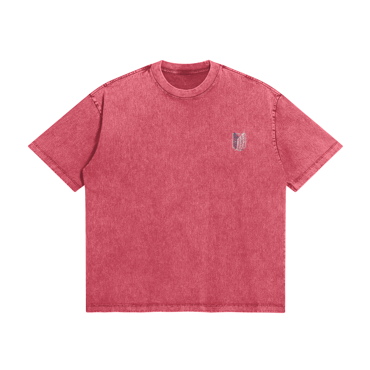 Scout Regiment Minimalist Stone Wash T-Shirt - Attack on Titan
