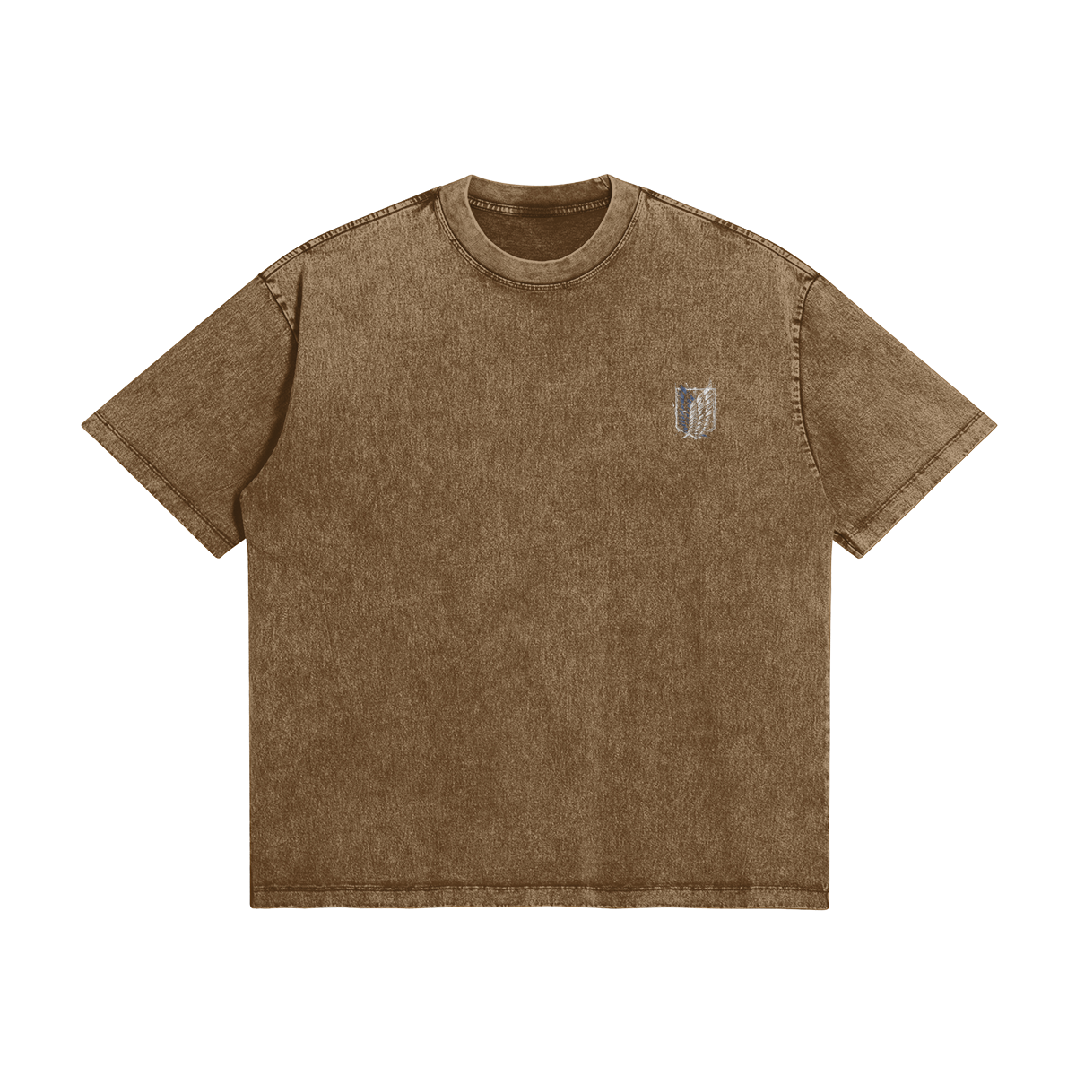 Scout Regiment Minimalist Stone Wash T-Shirt - Attack on Titan
