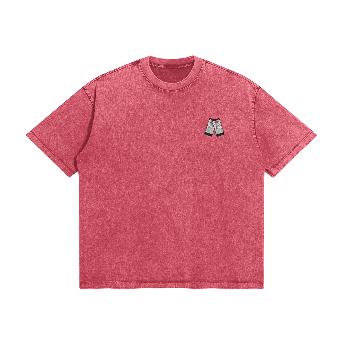 Tanjiro Kamado Hinokami Kagura Stone Wash T-Shirt - Demon Slayer
