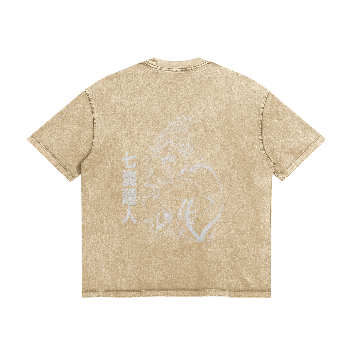 Kento Nanami Stone Wash T-Shirt - Jujutsu Kaisen