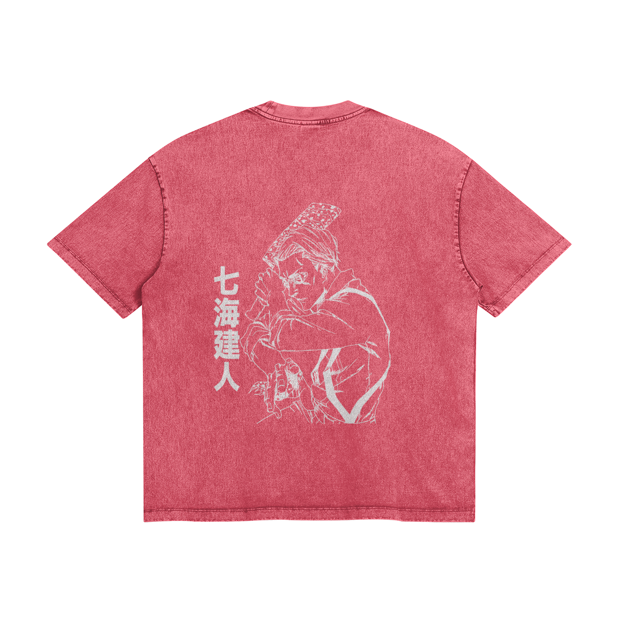 Kento Nanami Stone Wash T-Shirt - Jujutsu Kaisen