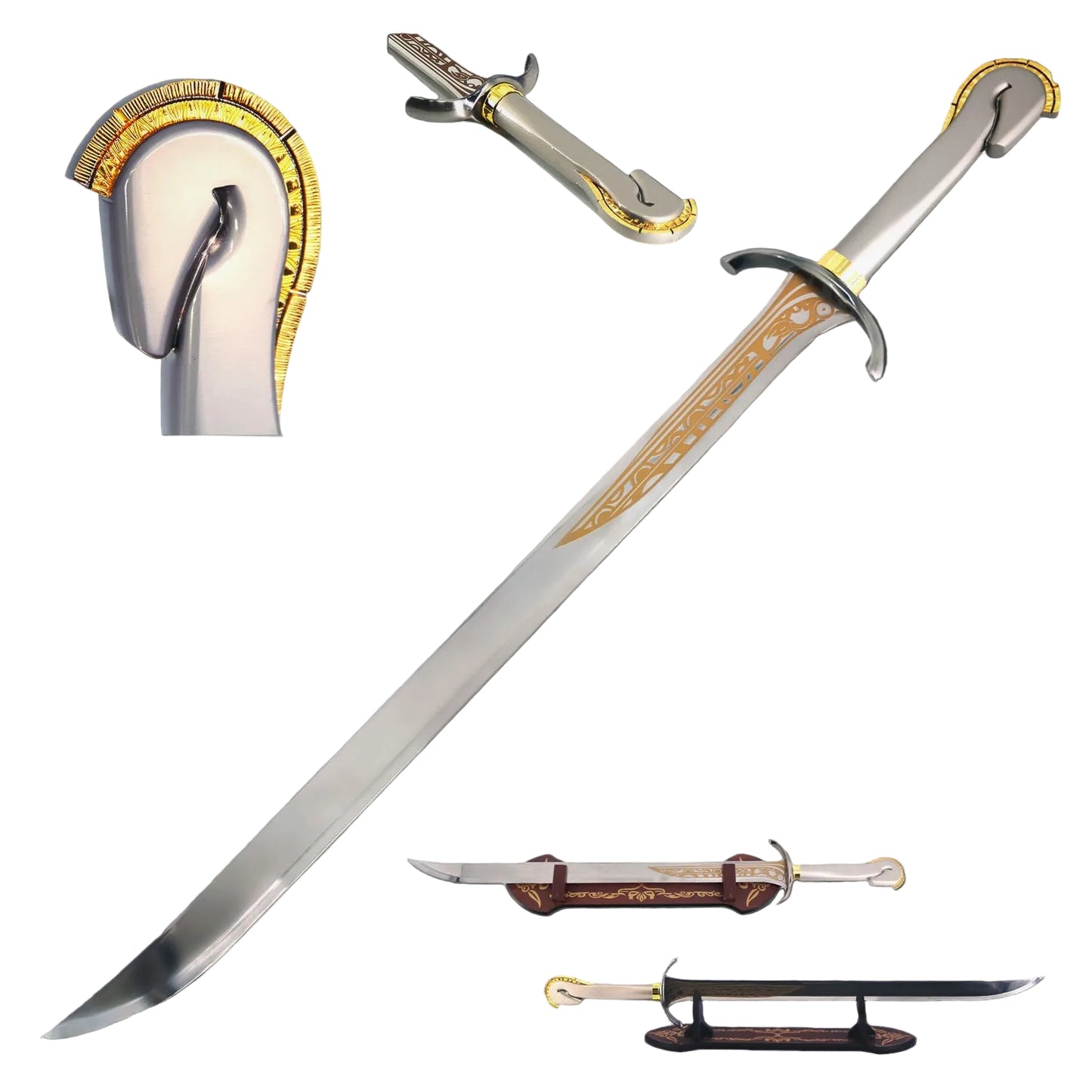 Medieval European Sword from (Metal)