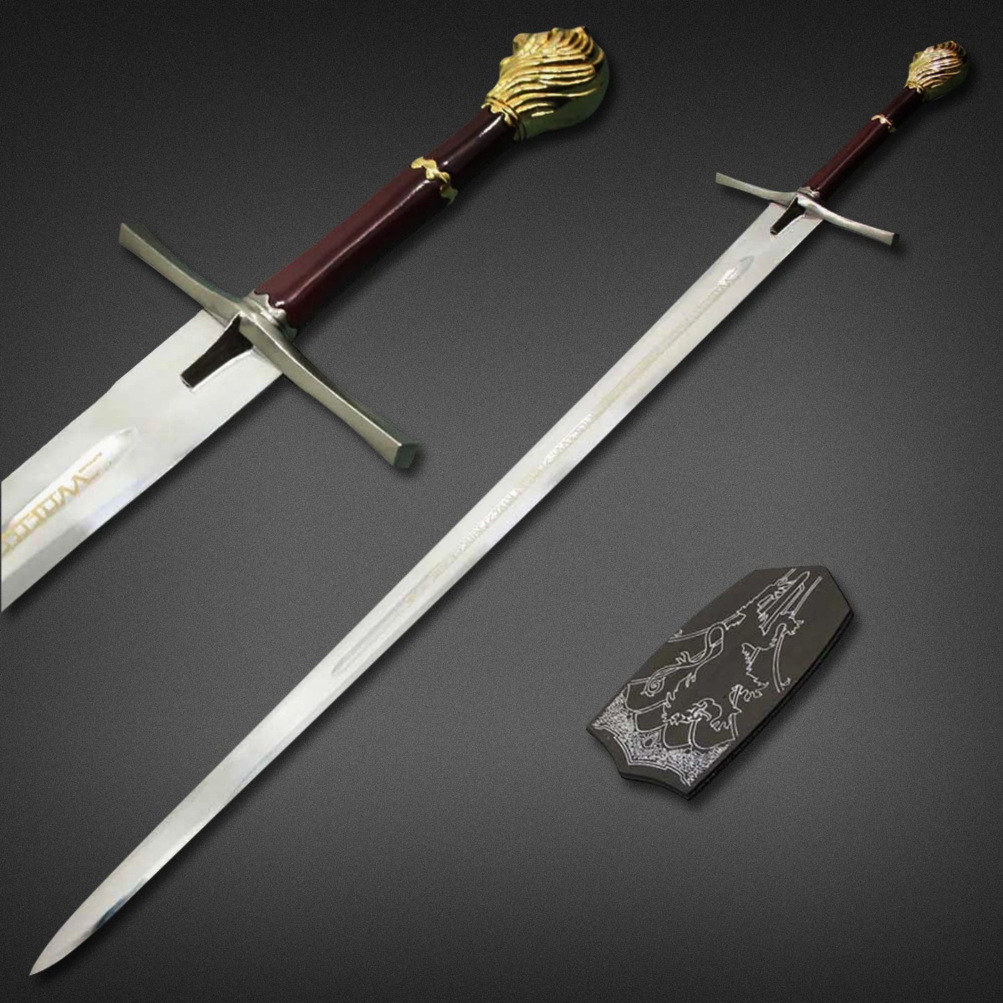 Chronicles of Narnia Prince Sword Gold Edition Replica from Chronicles of Narnia (Metal)