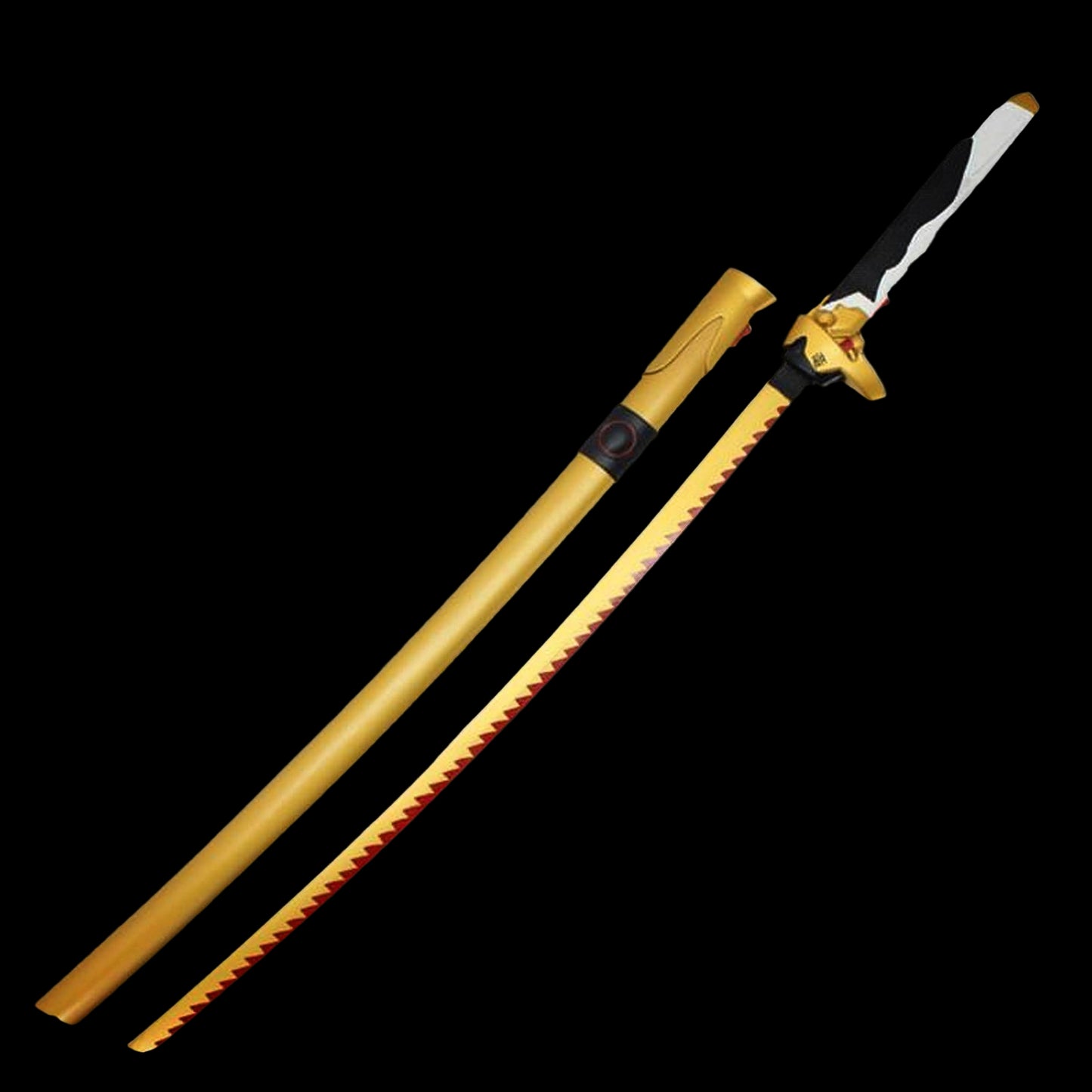 Genji's Dragonblade Katana from Overwatch 2 (Metal)