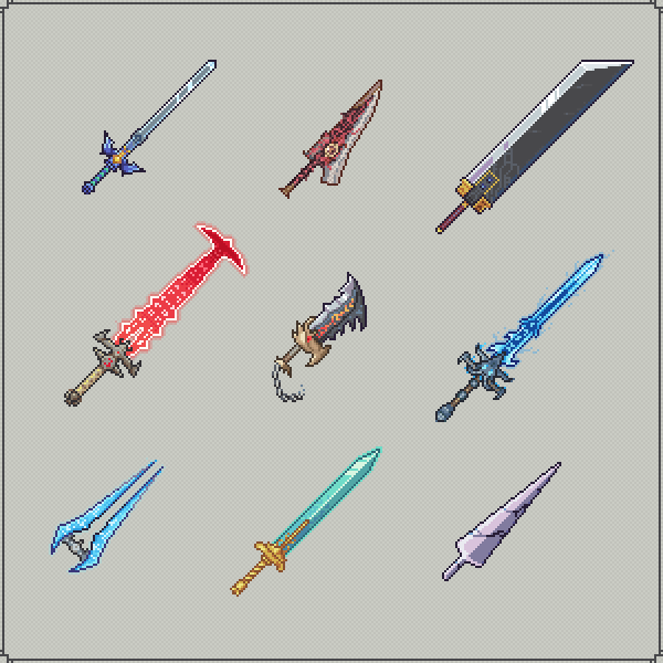 swords from games