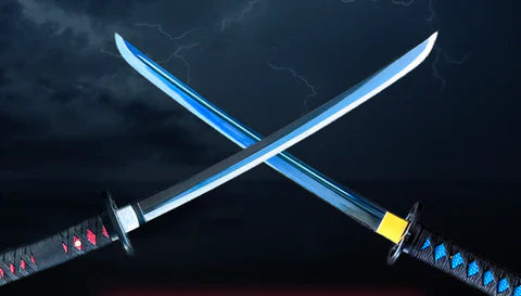 2 katanas making an X
