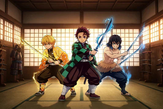 anime people with swords