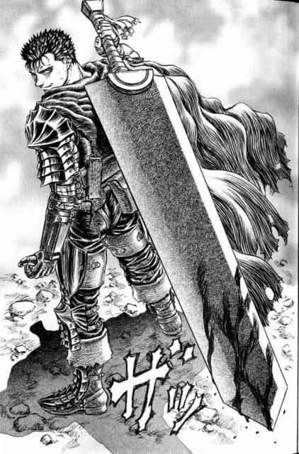 guts holding dragonslayer