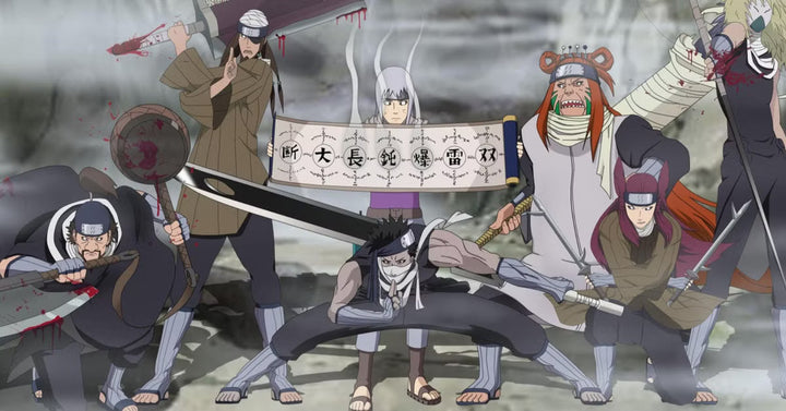 The Seven Swordsmen of the Mist and Other Iconic Blades from Naruto