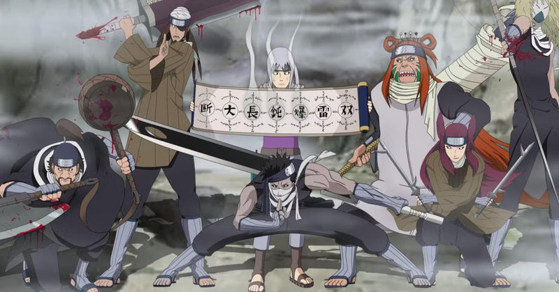 The Seven Swordsmen of the Mist and Other Iconic Blades from Naruto