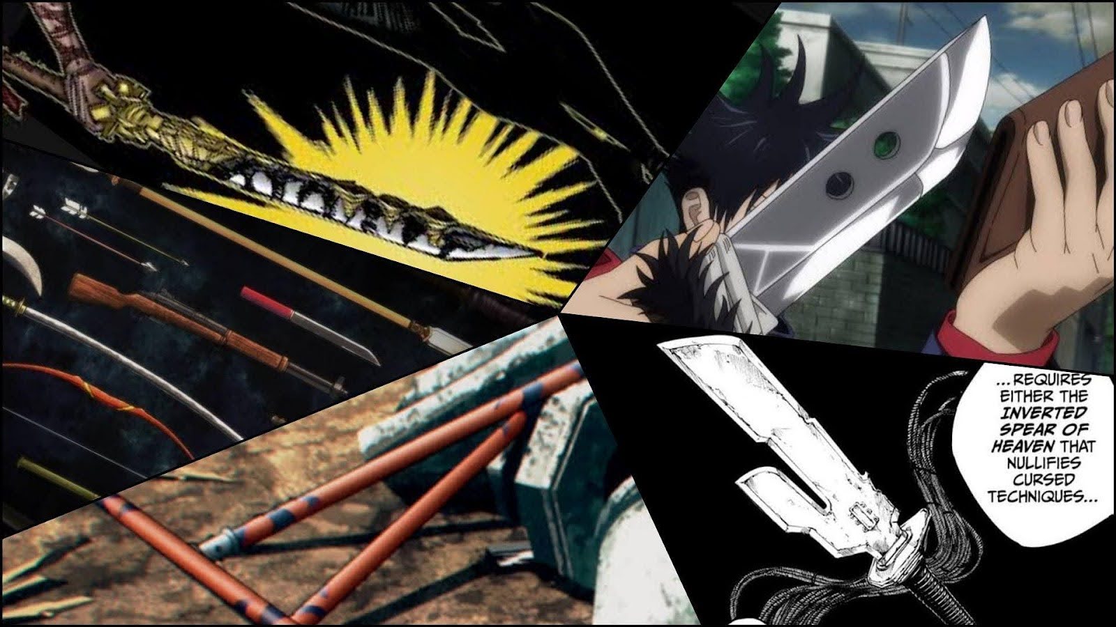 Cursed Weapons In Jujutsu Kaisen