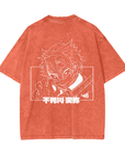 Sanemi Shinazugawa Stone Wash T-Shirt - Demon Slayer