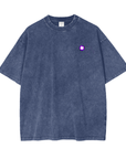 Satoru Gojo Hollow Purple Stone Wash T-Shirt - Jujutsu Kaisen