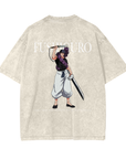 Toji Fushiguro Inverted Spear of Heaven Stone Wash T-Shirt - Jujutsu Kaisen